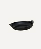 Chamba Black Clay Roasting Dish | Colombian Pottery
