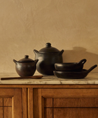 Chamba Black Clay Cocotte | Colombian Pottery