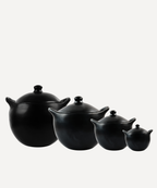 Chamba Black Clay Cocotte | Colombian Pottery