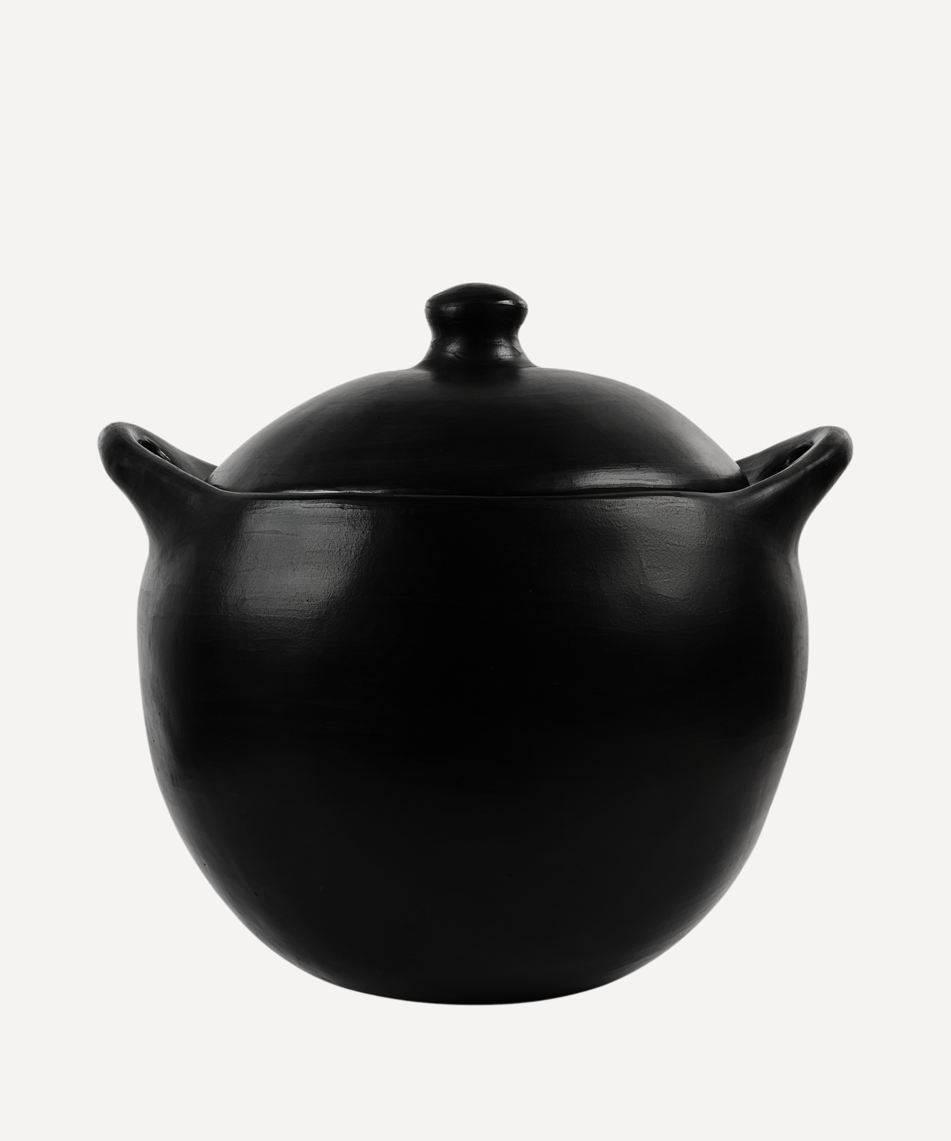 Chamba Black Clay Cocotte | Colombian Pottery