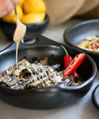 Chamba Black Clay Roasting Dish | Colombian Pottery