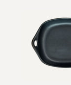 Chamba Black Clay Gratin Dish | Colombian Pottery