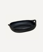 Chamba Black Clay Gratin Dish | Colombian Pottery