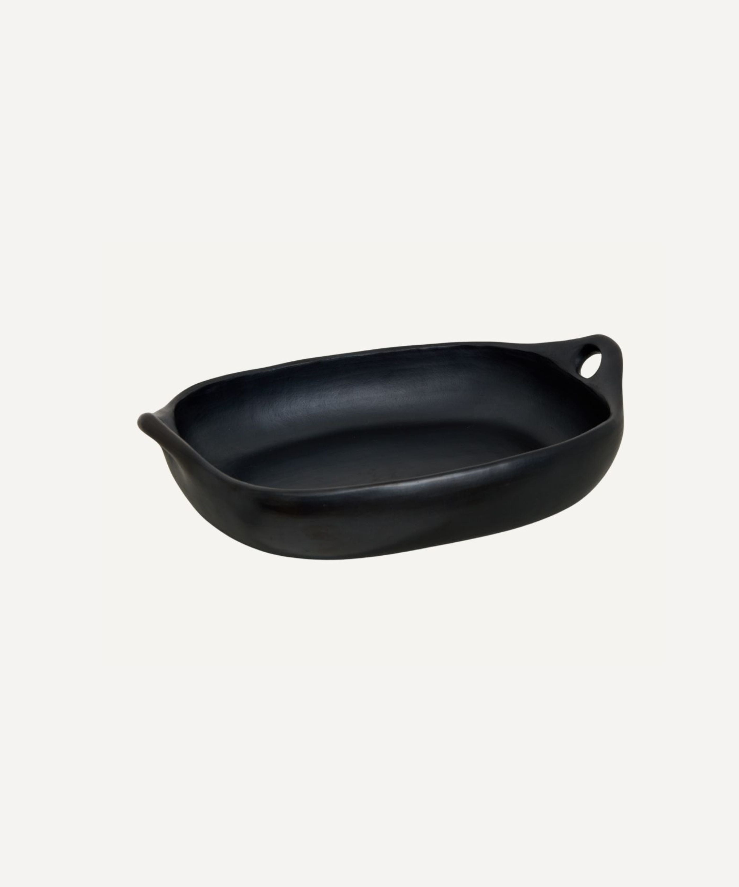 Chamba Black Clay Gratin Dish | Colombian Pottery