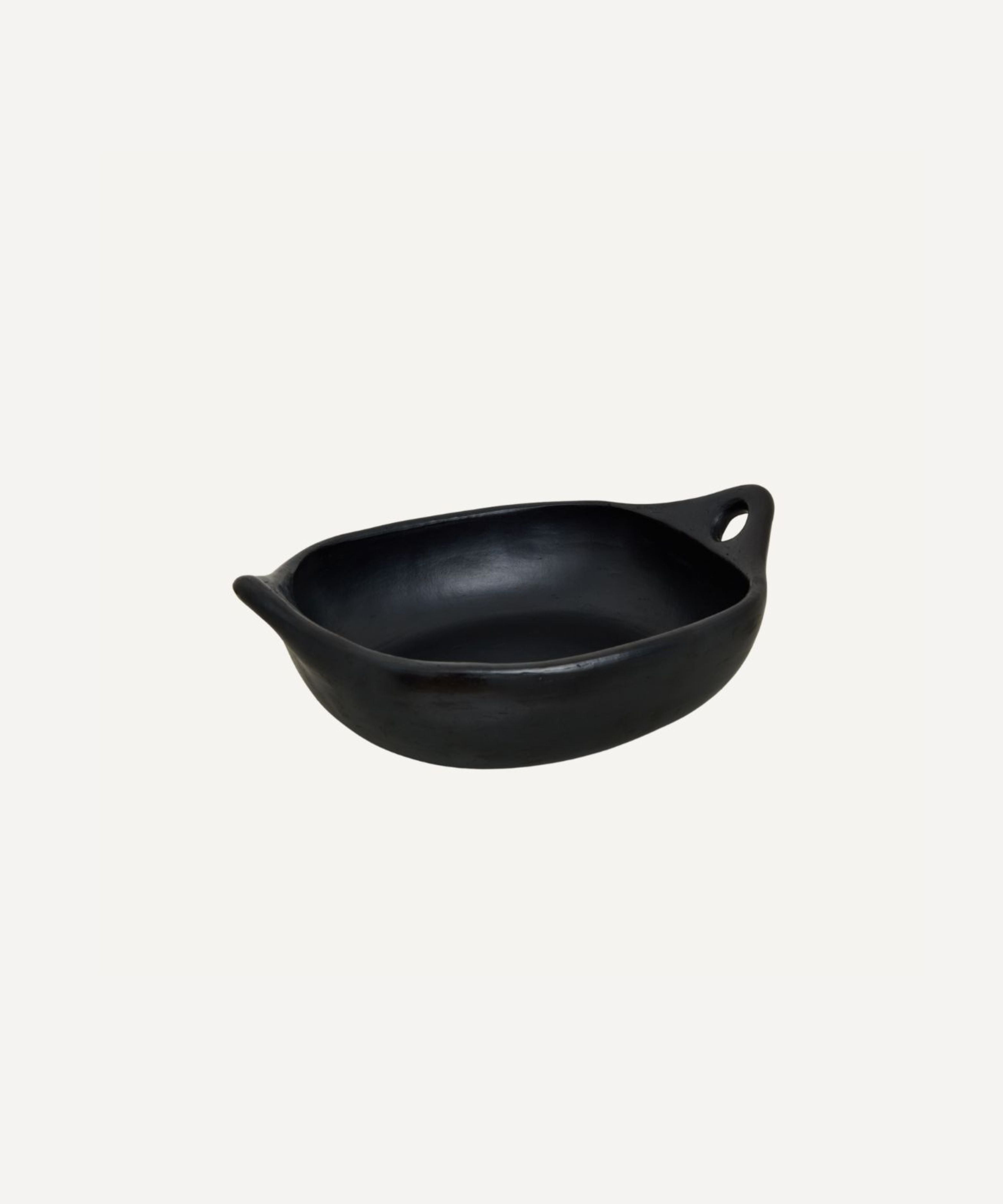 Chamba Black Clay Gratin Dish | Colombian Pottery