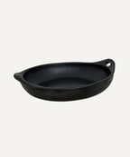 Chamba Black Clay Roasting Dish | Colombian Pottery
