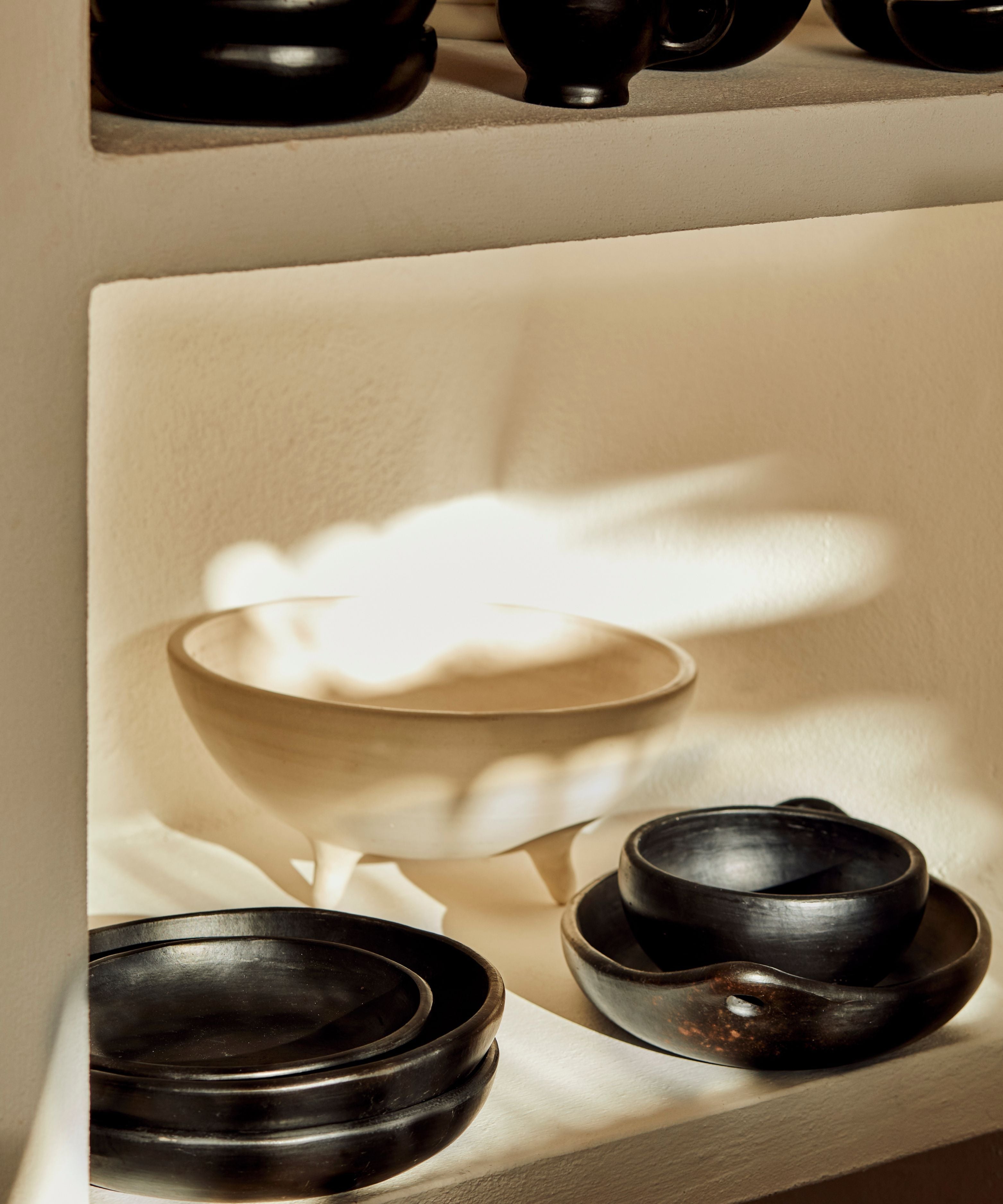 Alegre Bowl | Burnished White Clay