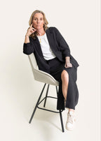 MUSE maxi skirt, charcoal