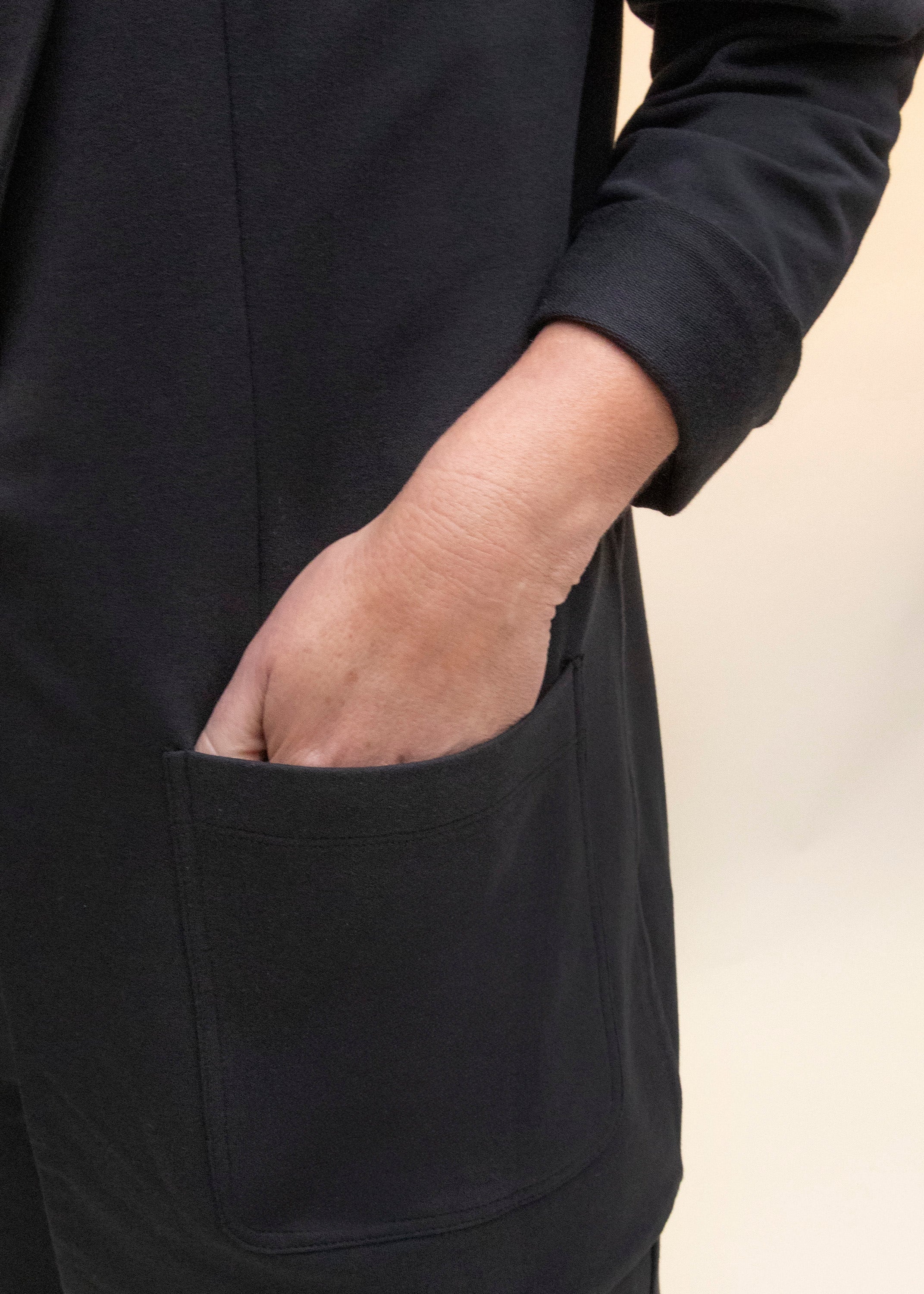 CIRCE soft blazer, charcoal