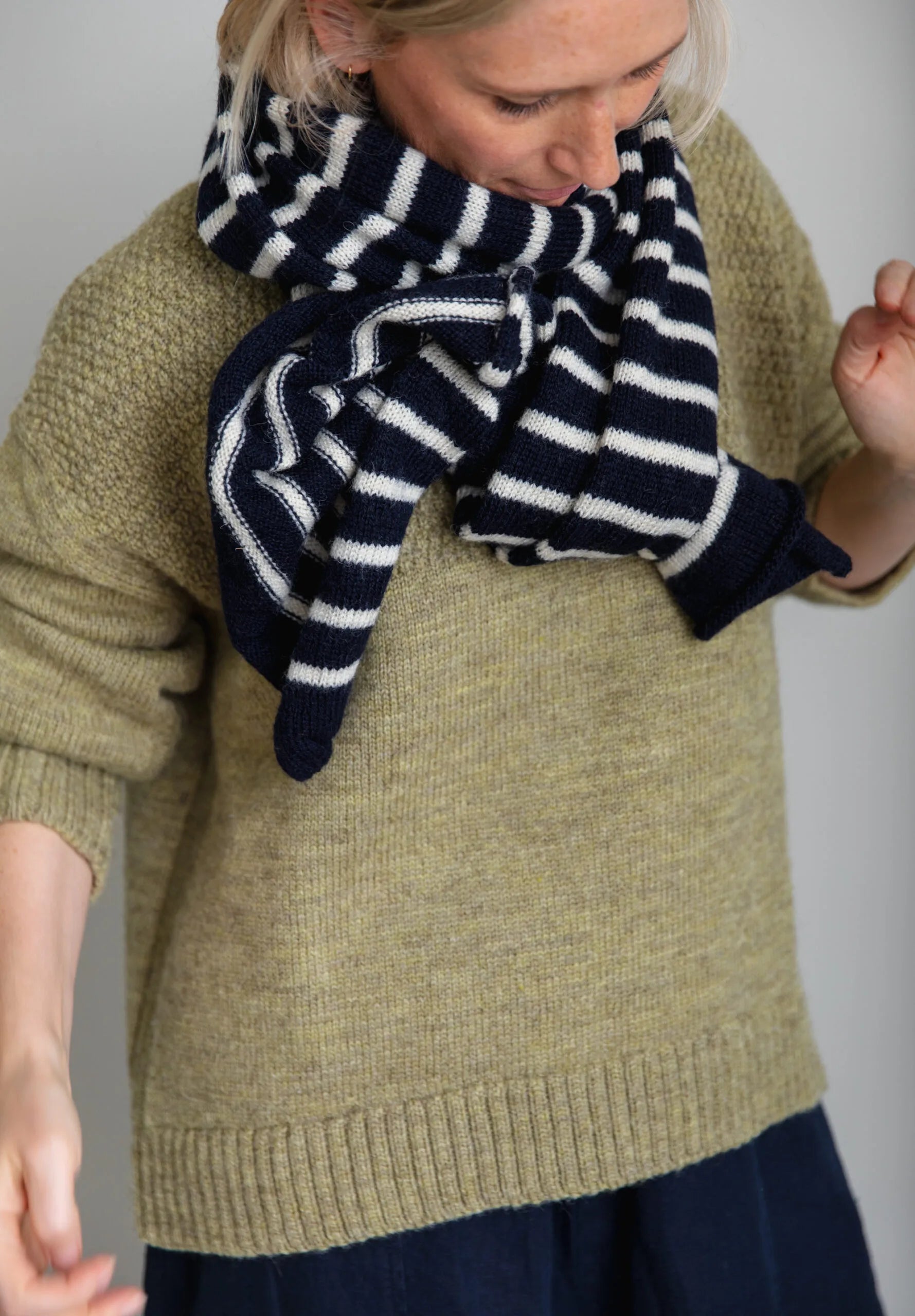 Charlie Striped Scarf