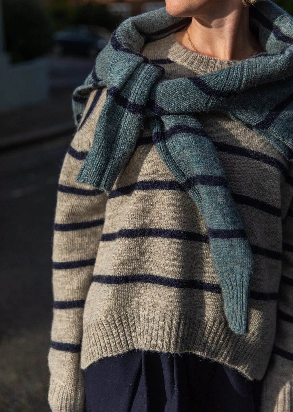 Middleton Crew Neck Stripe