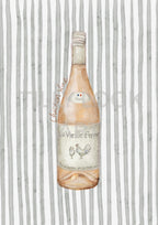 STRIPY CHICKEN WINE ~ OLIVE