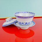 Rice Pattern Soup Bowl