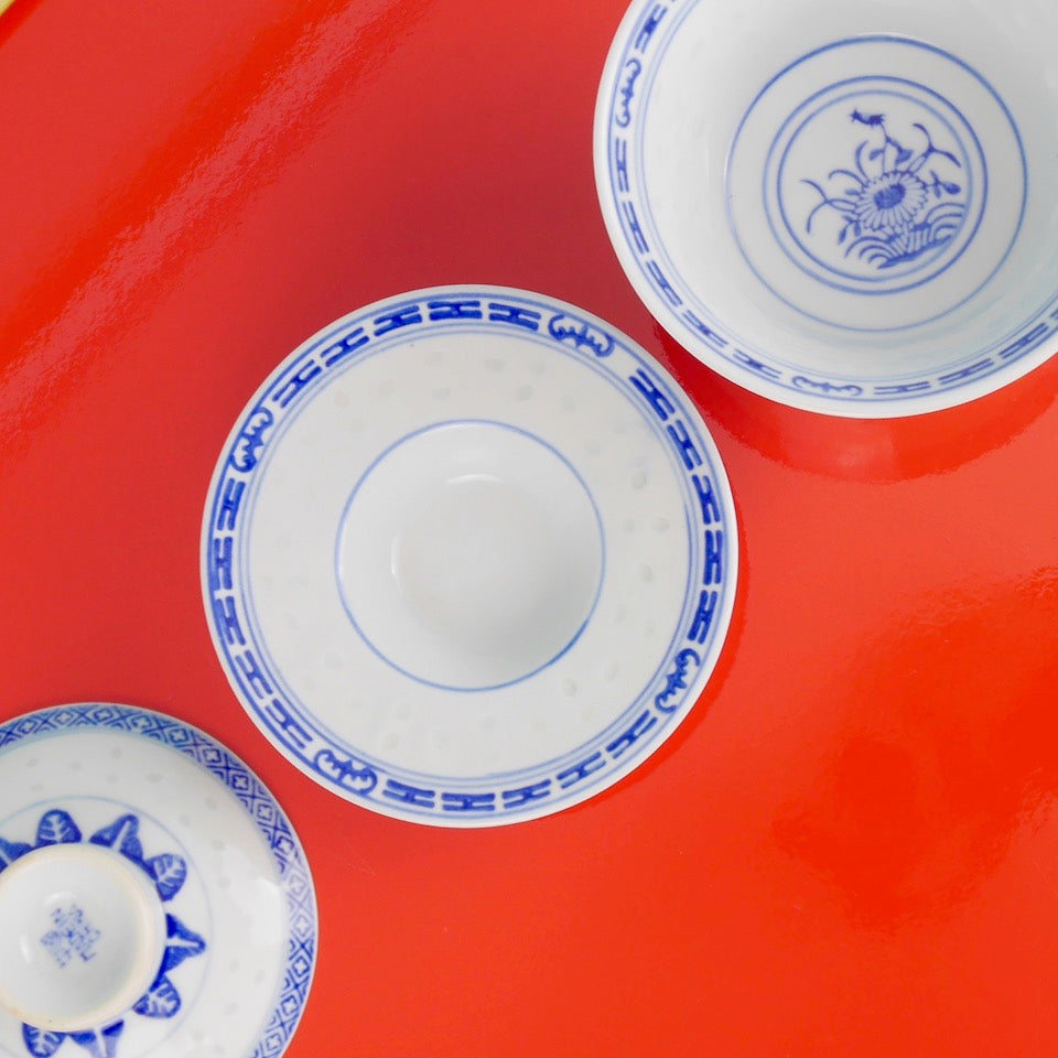 Rice Pattern Soup Bowl