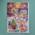 Christmas Eve Advent Calendar Card