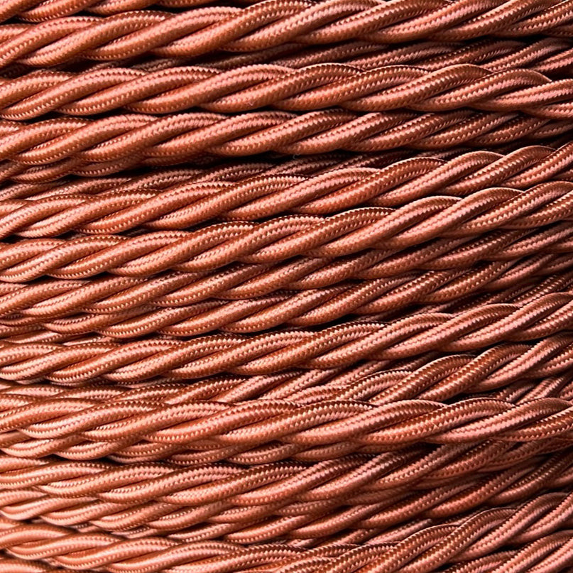 Cinnamon - Lola's Leads EU Fabric Extension Cable