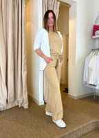 CIRCE soft blazer, warm white