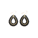 Oval Drop Black