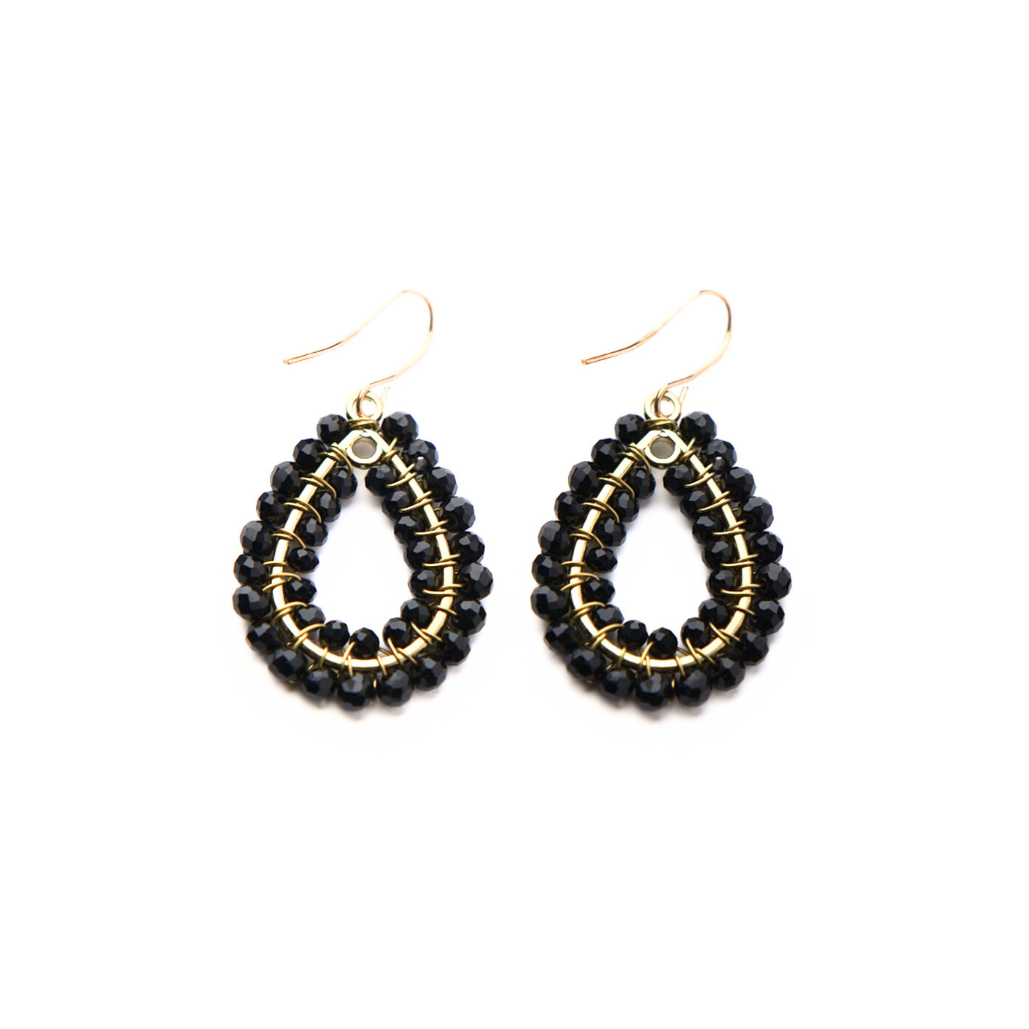Oval Drop Black