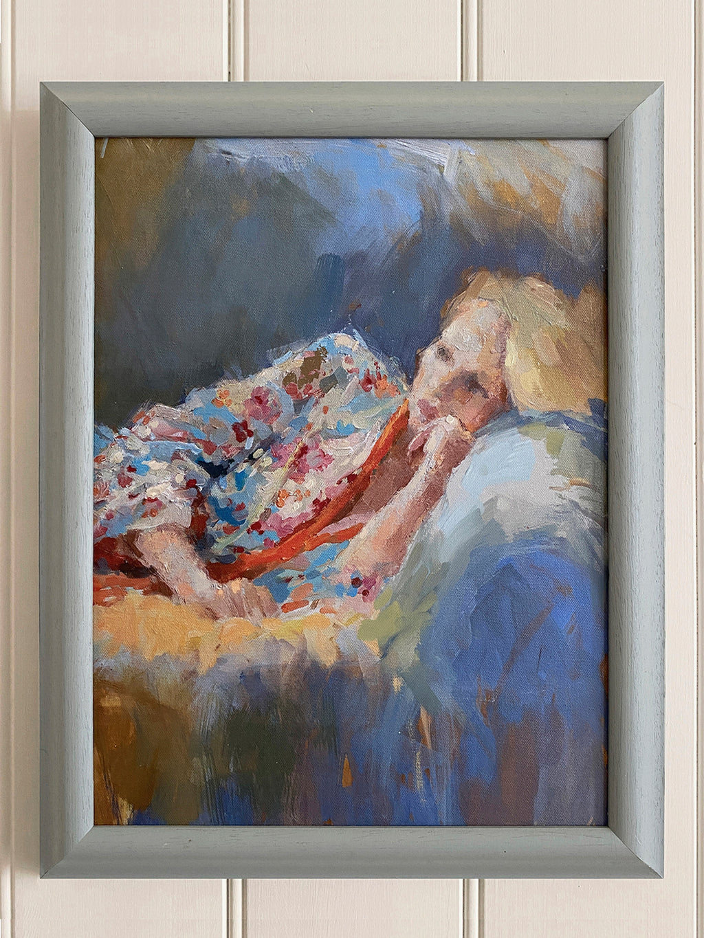 Eliza Framed Canvas Print