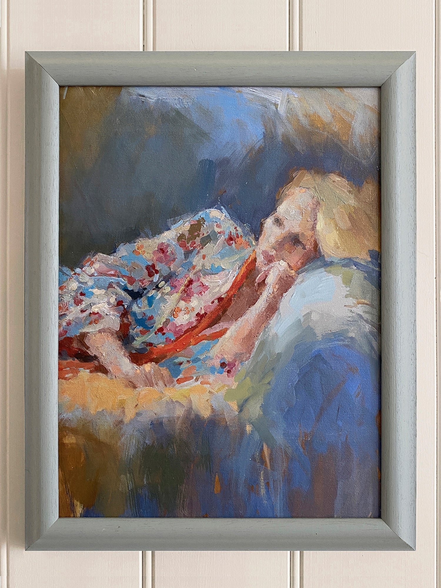 Eliza Framed Canvas Print