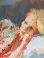 Eliza Framed Canvas Print