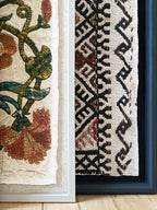 Hampton Framed Textile Print