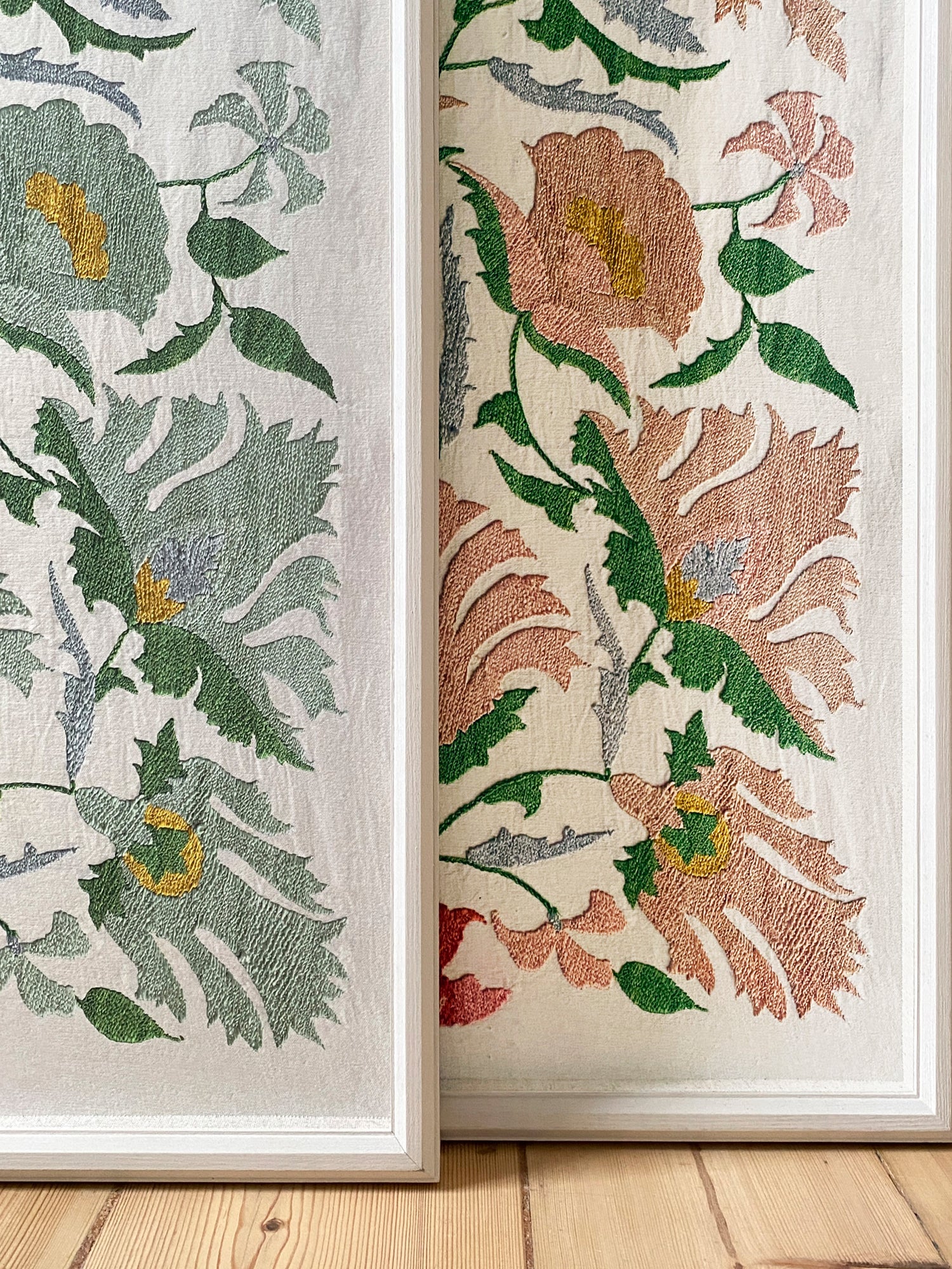 Suzani Framed Embroidery Print