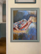 Eliza Framed Canvas Print