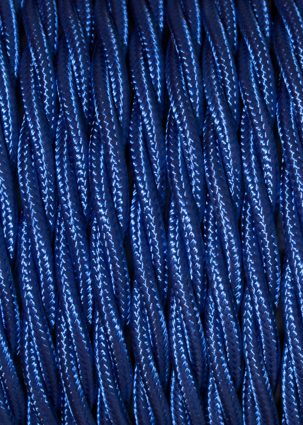 Cobalt - Lola's Leads Fabric Extension Cable