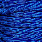 Cobalt - Lola's Leads EU Fabric Extension Cable