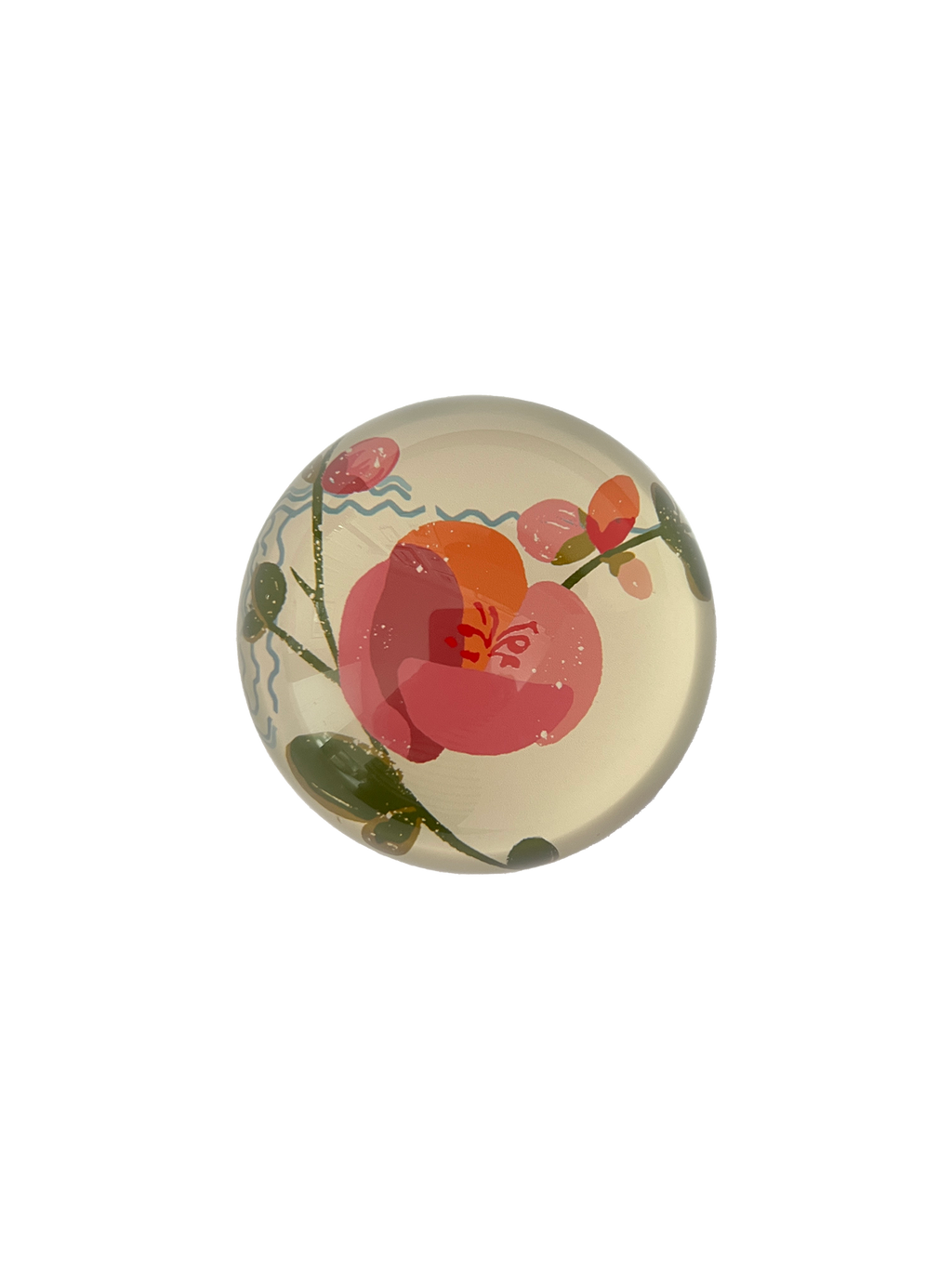 Decoupage Paperweight, Coco