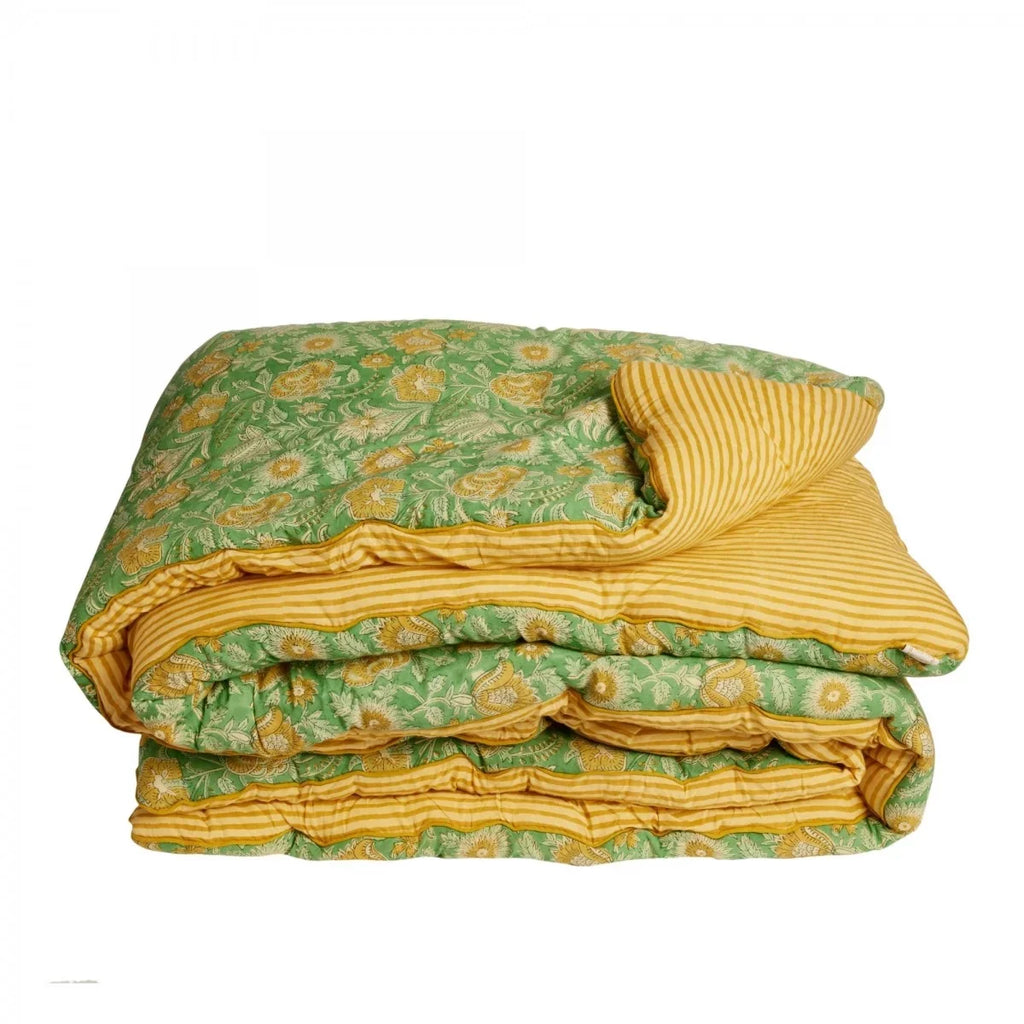 Cotton Quilted Sofa Mattress Cover | 200 x 90cm