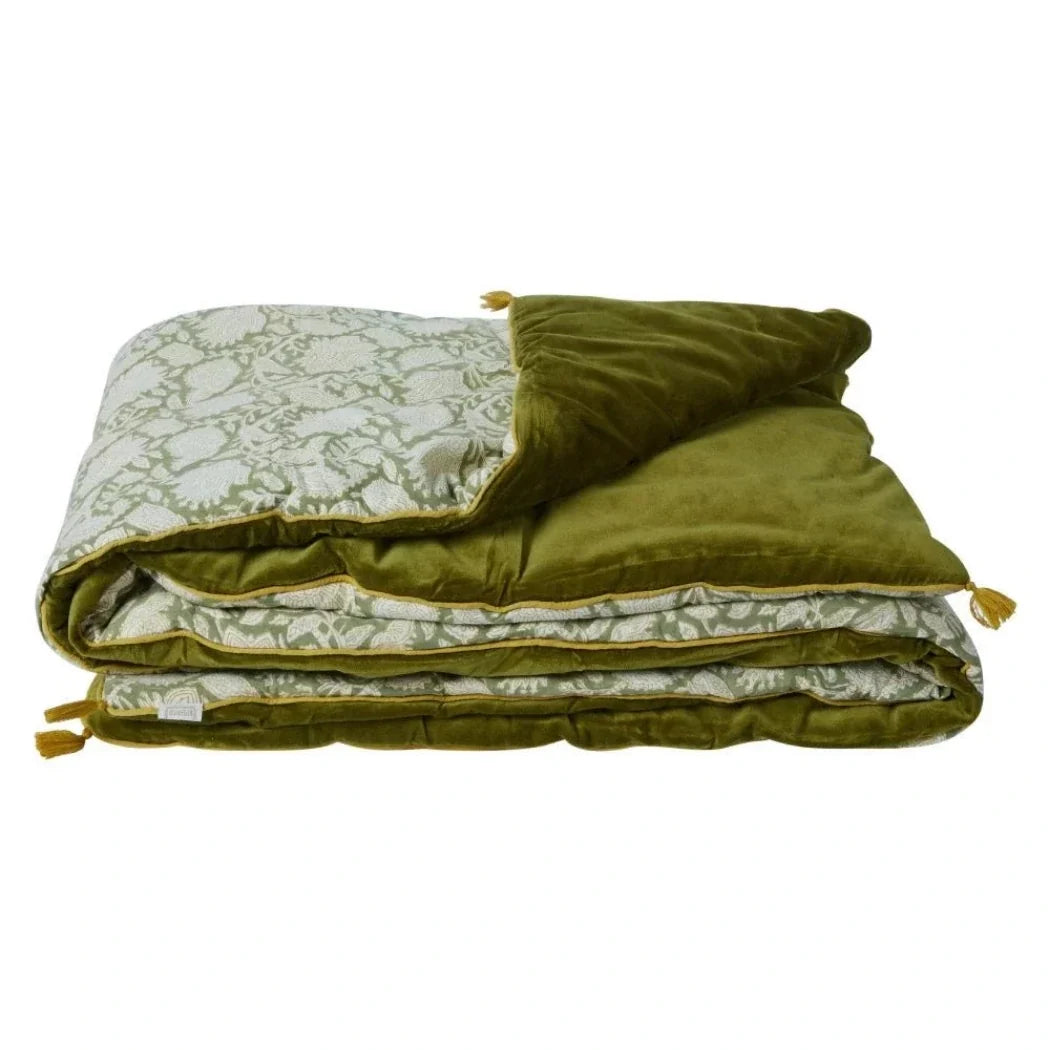 Cotton Quilted Sofa Mattress Cover | 200 x 90cm