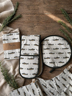 Tea Towel - 'Tickle Me' Trout