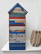 Large Wooden Handcrafted Model Beach Hut