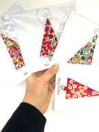 Liberty of London wooden Scandi Christmas tree card