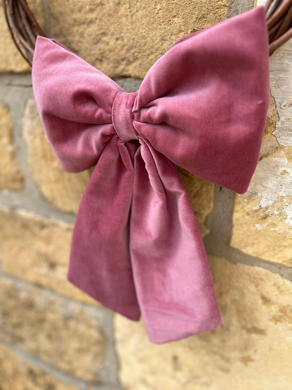 Luxury velvet Bow