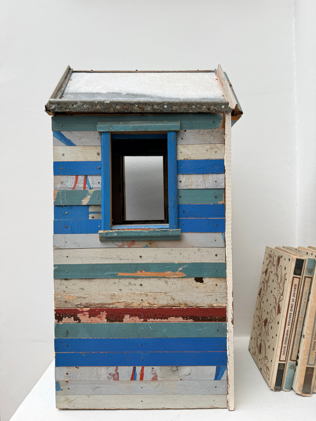 Large Wooden Handcrafted Model Beach Hut