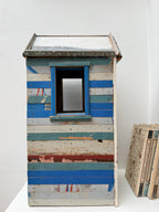 Large Wooden Handcrafted Model Beach Hut
