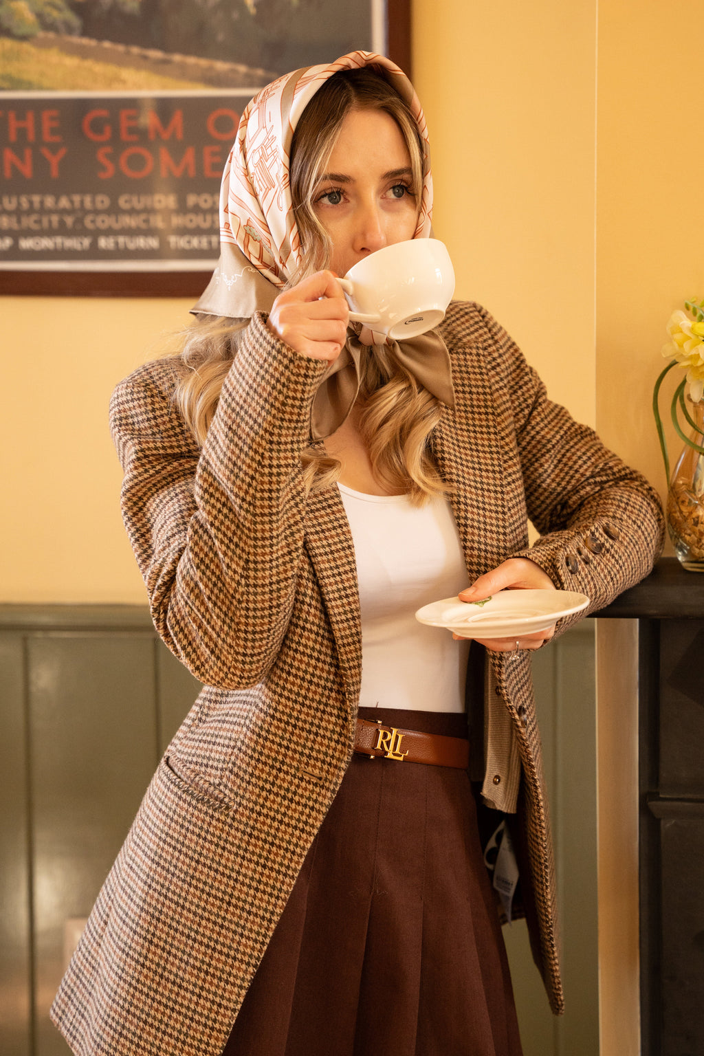 Medium Herb Chelsea Scarf