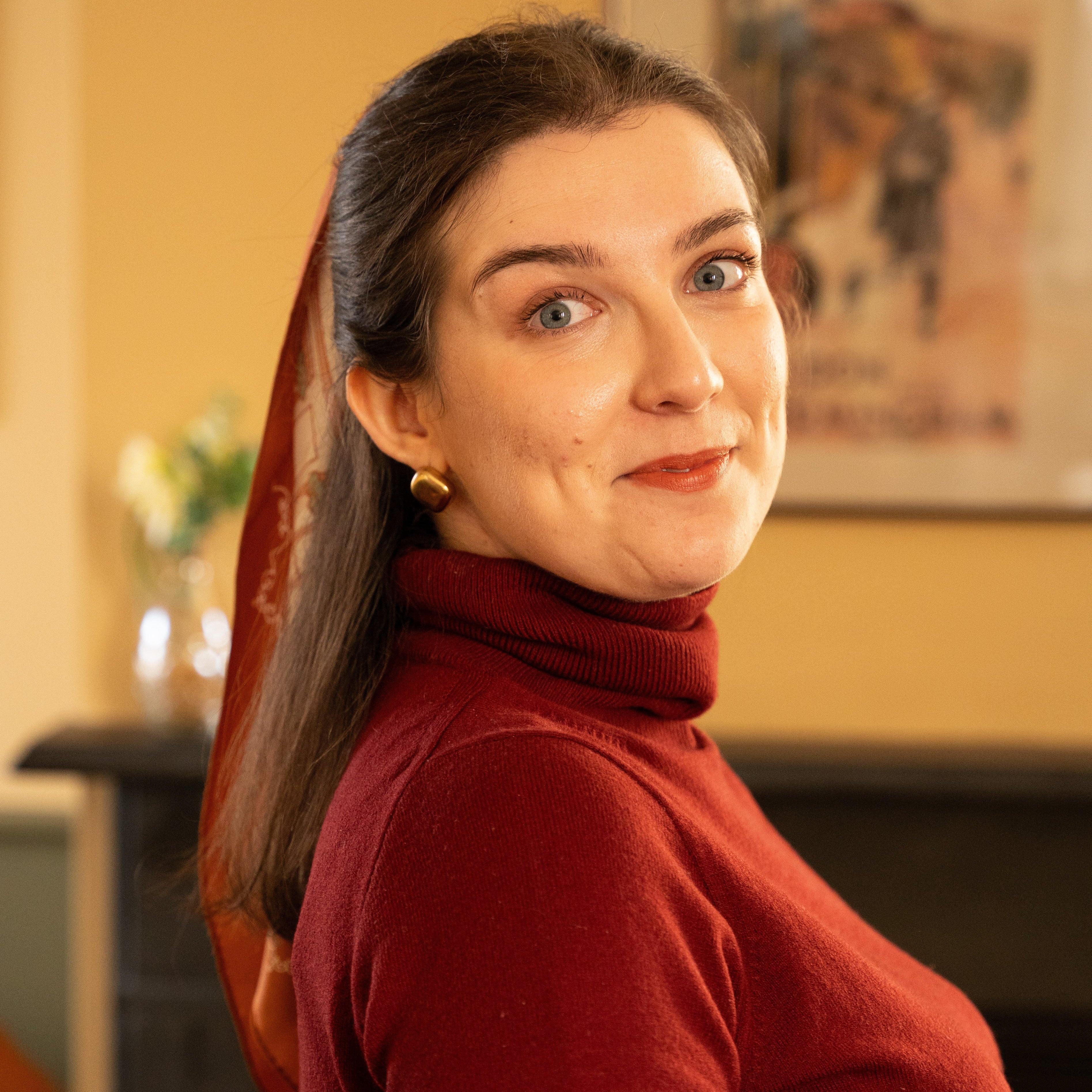 Medium Gingerbread Chelsea Scarf