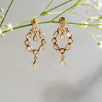 Stud Dream Catcher in Moonstone