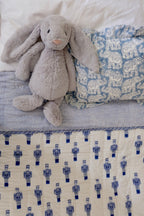 Large Toy Soldier Cot / Toddler Quilt