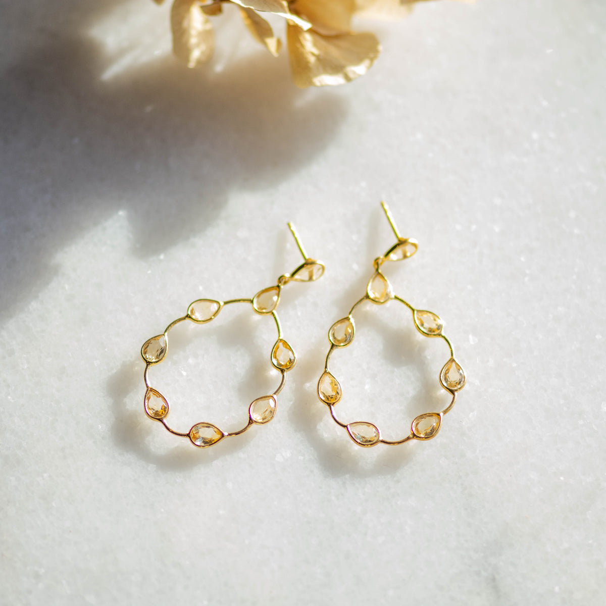 Tikka in Gold with Citrine