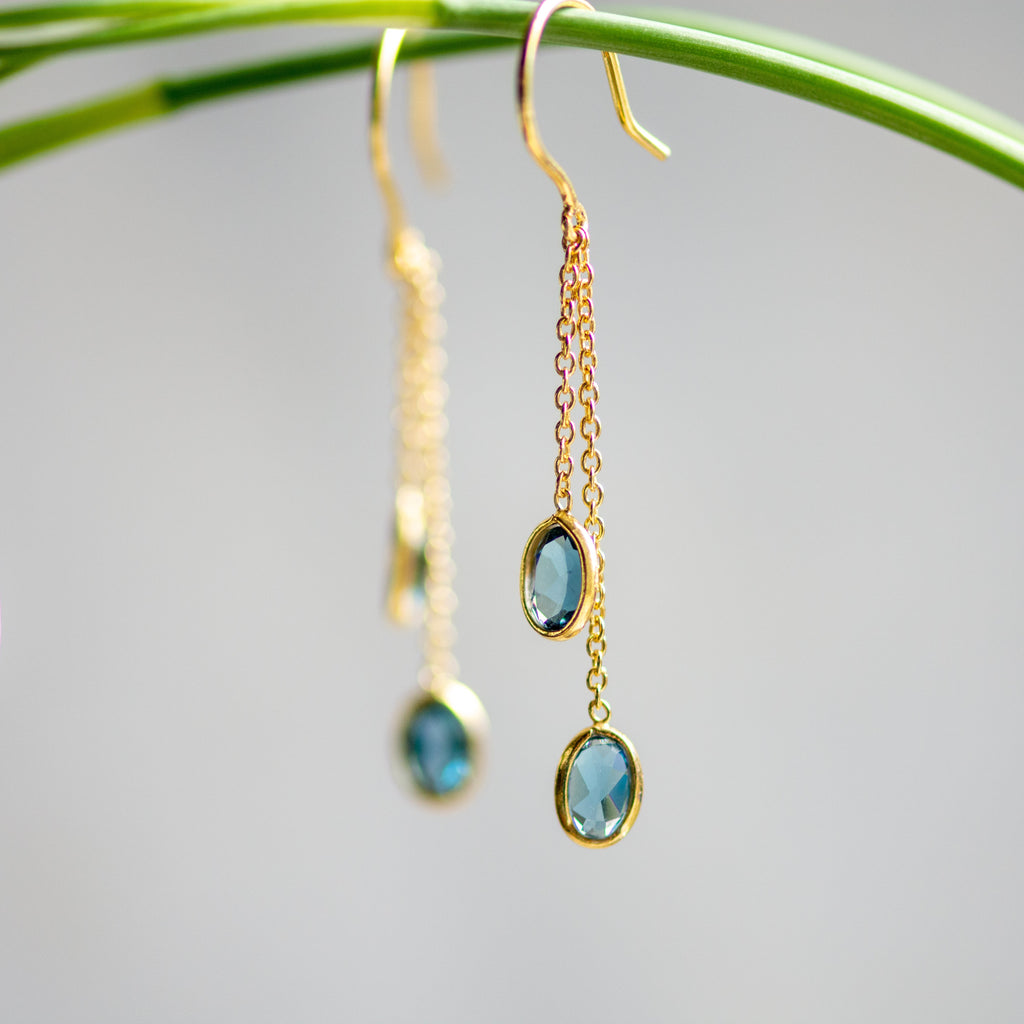 Duals in London Blue Topaz
