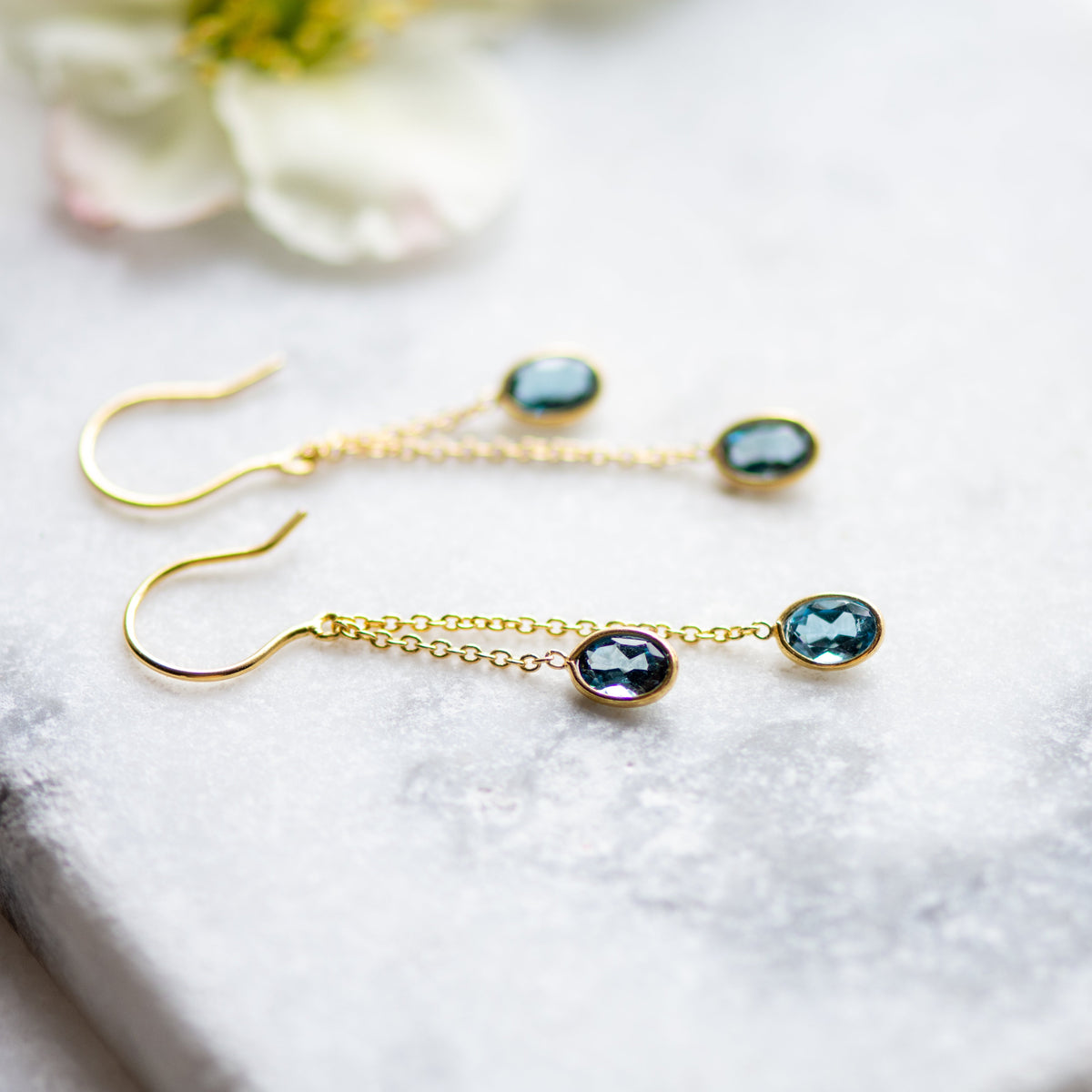 Duals in London Blue Topaz