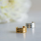 Triple Cuff in Gold