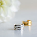Triple Cuff in Silver