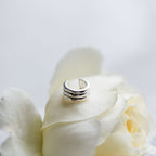 Triple Cuff in Silver